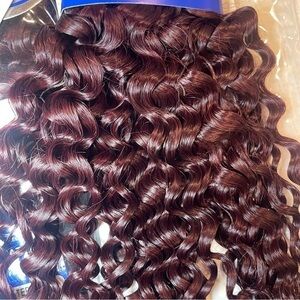 Coco Collection‎ Curly Human Hair Deep Water Tangle Free Color 99J 16 Length